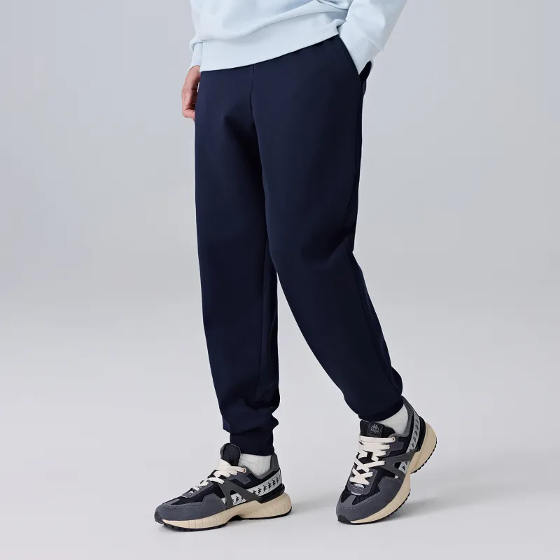 Kappa 1916 Series Knitted Sweatpants Men's Midnight Blue-4
