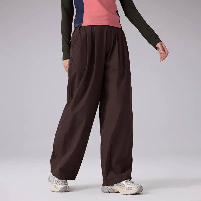 Kappa Casual Pants Women's Brown-5