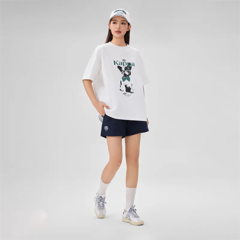 Kappa 1916 Series T Shirt Unisex White-4