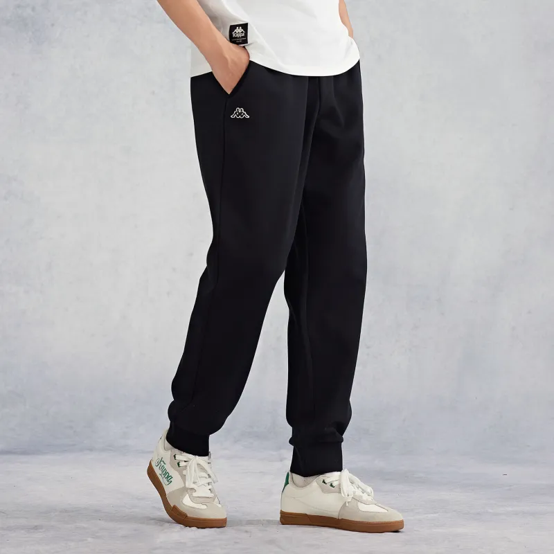 Kappa 1916 Series Knitted Sweatpants Men's Monochrome-4