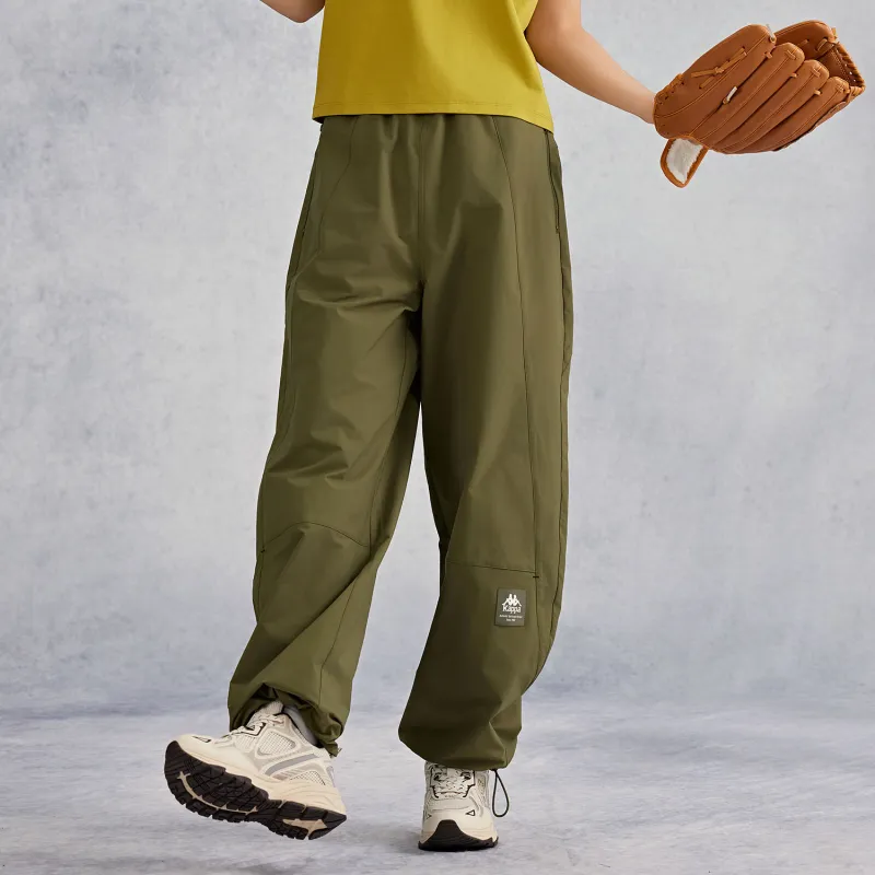 Kappa PLAYER Casual Pants Women's Winter Moss Green-5
