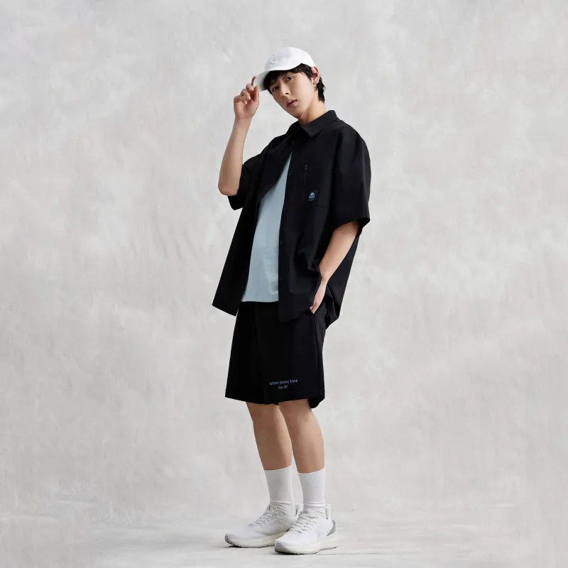 Kappa Casual Shorts Men Black-3