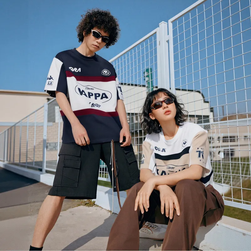 Kappa 1916 Series T Shirt Unisex Midnight Blue-6