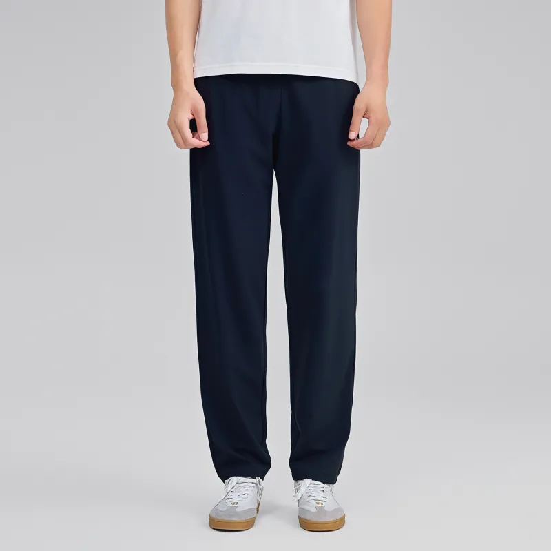 Kappa 1916 Series Knitted Sports Pants Men's Black-2