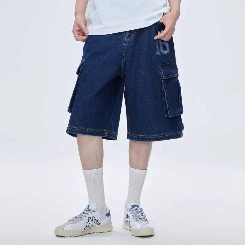 Kappa Denim Shorts Unisex-4
