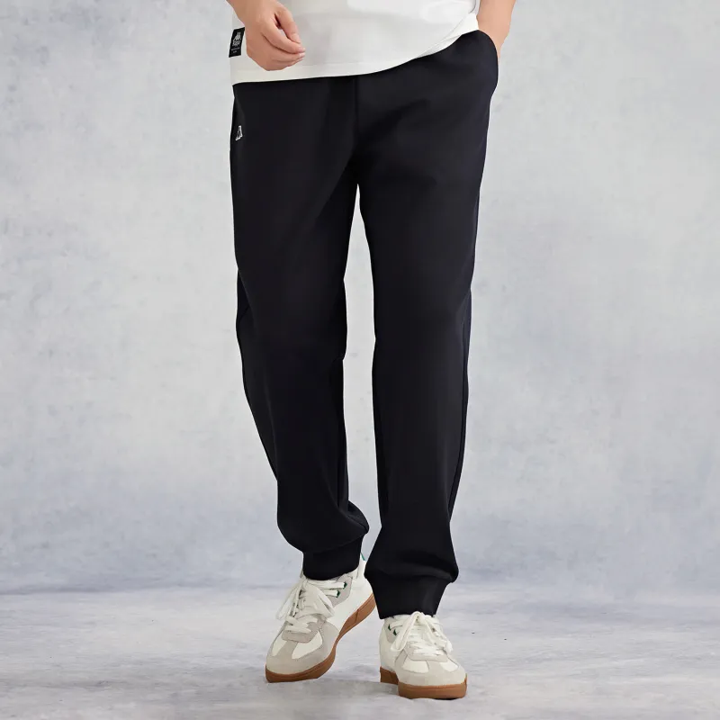 Kappa 1916 Series Knitted Sweatpants Men's Monochrome-3