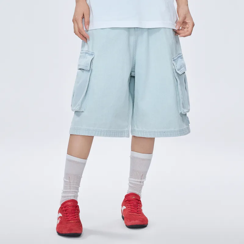 Kappa Denim Shorts Unisex-10