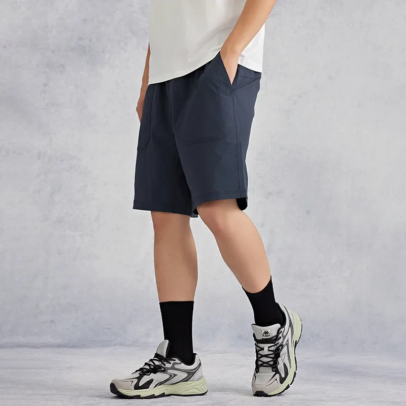 Kappa PLAYER Player Collection Summer Casual Shorts Men's Iron Asphalt Gray-3