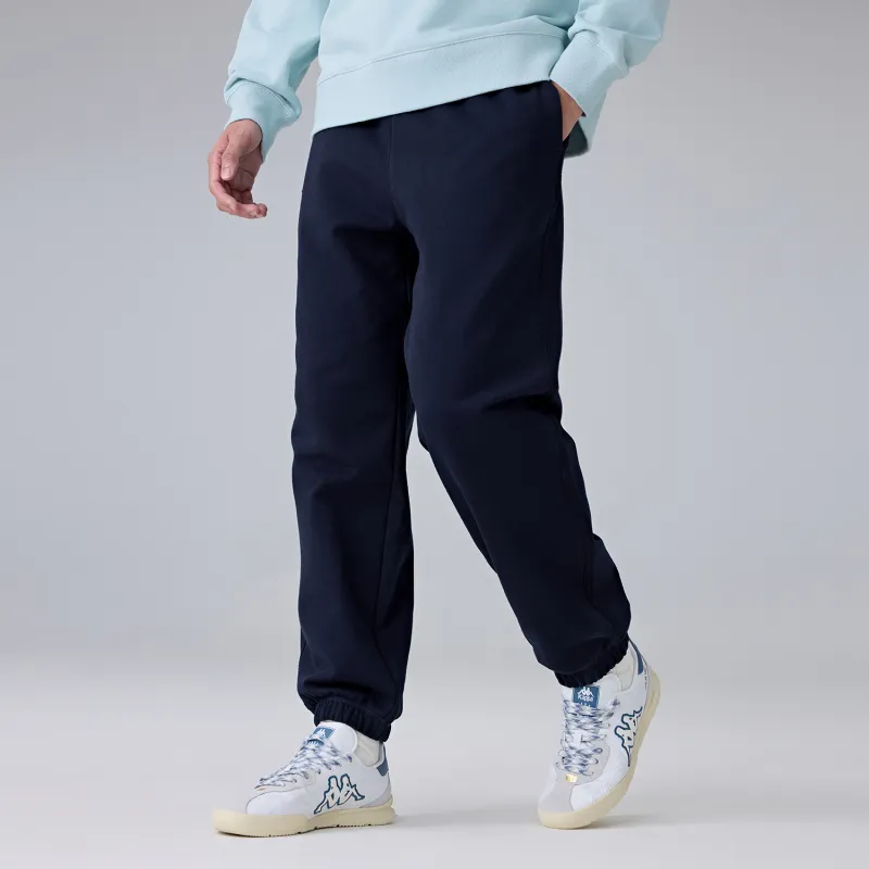 Kappa 1916 Series Knitted Sports Pants Men's Midnight Blue-4
