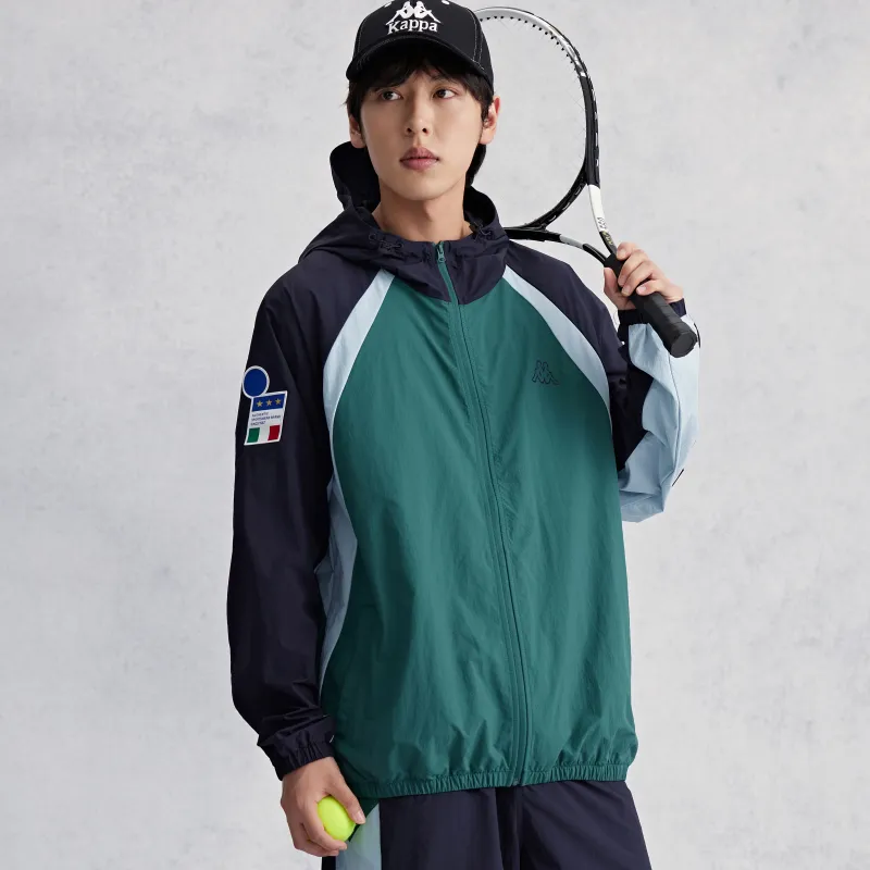 Kappa KAPPA 1916 Windbreaker Jacket Summer Unisex Green-3