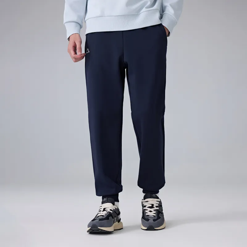 Kappa 1916 Series Knitted Sweatpants Men's Midnight Blue-3