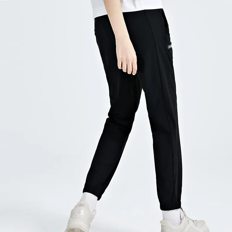 Kappa Knitted Sports Pants Women's Black-3