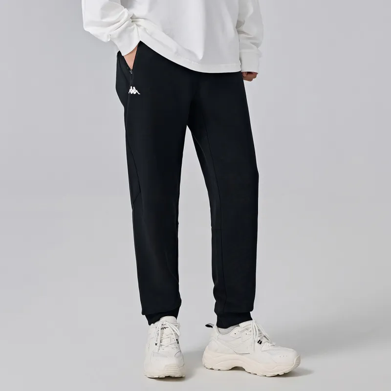Kappa Knitted Sweatpants Men's Black-2