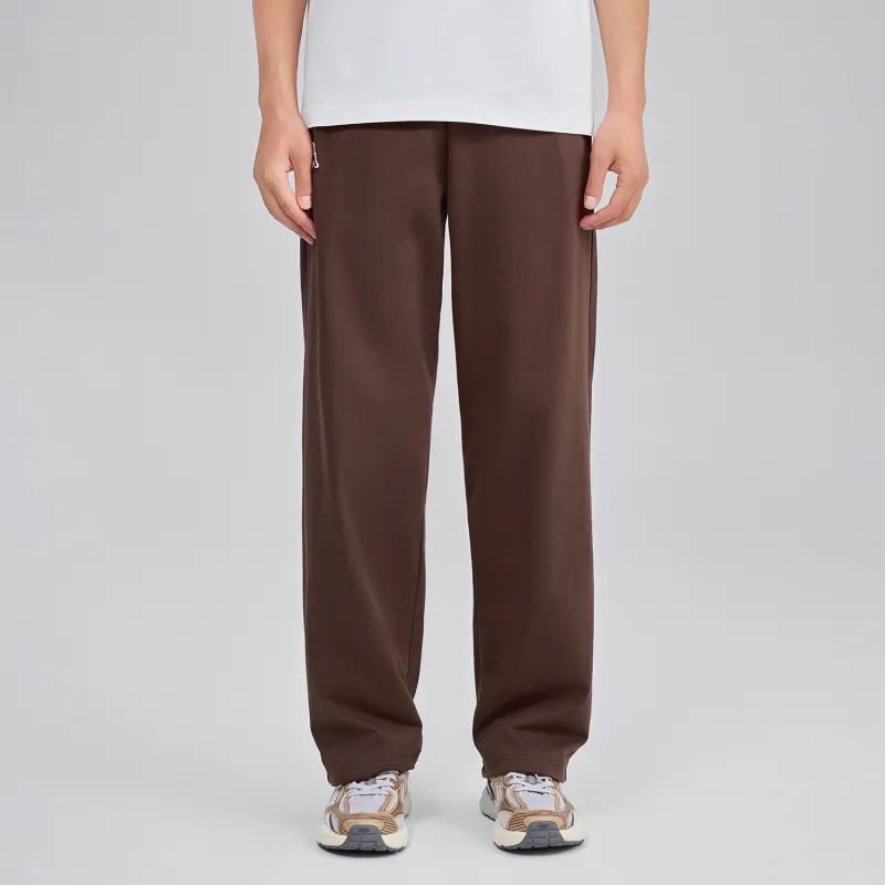 Kappa 1916 Series Knitted Sports Pants Men's Chocolate Dark Brown 6536-4
