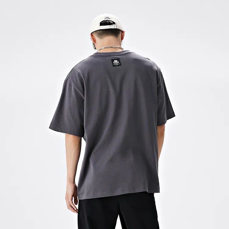 Kappa PLAYER T-Shirts Men Reinforced Steel Gray-1107-4