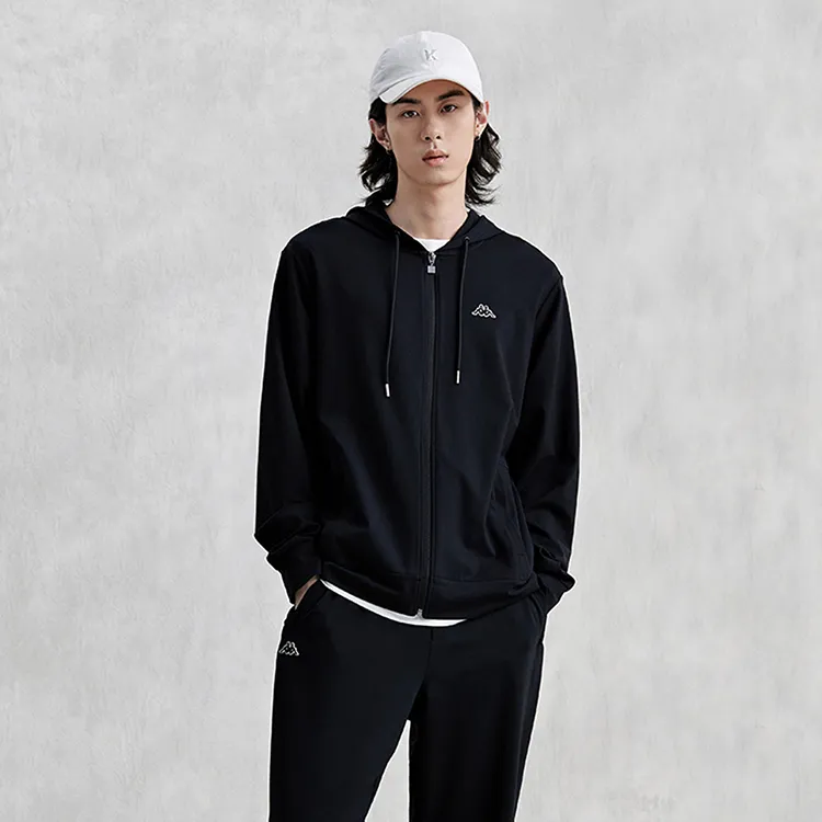 Kappa Sweatshirts Men Black 990-2