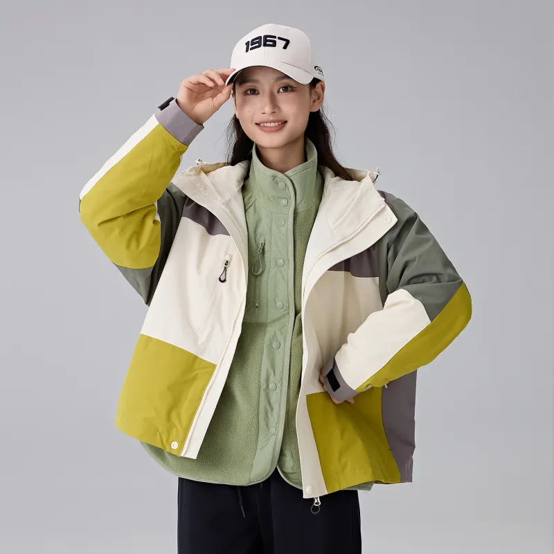 Kappa PLAYER Jacket Women's Khaki-5