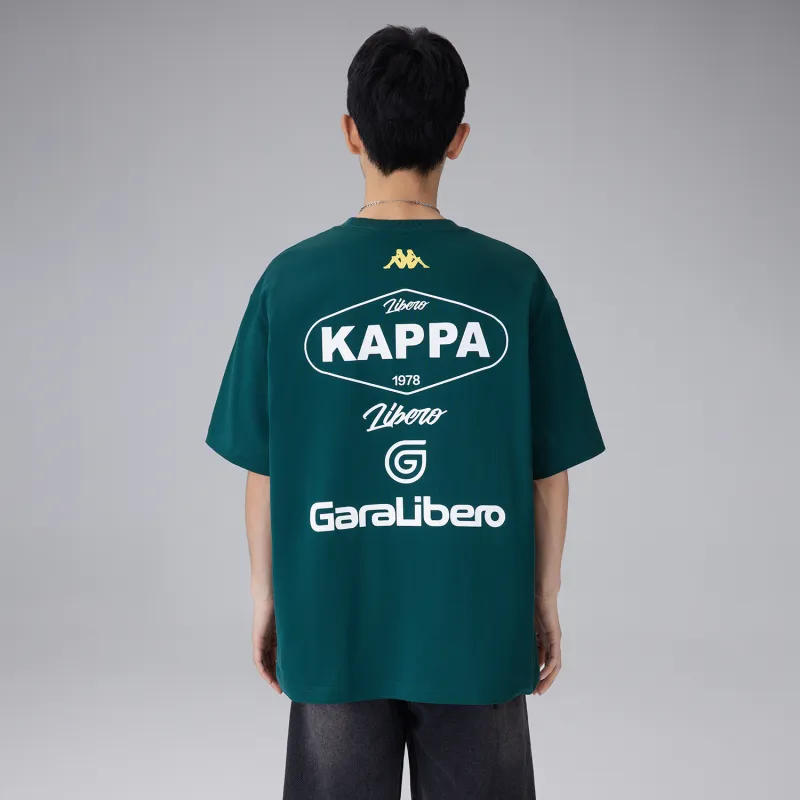 Kappa T Shirt Unisex Army Green-2