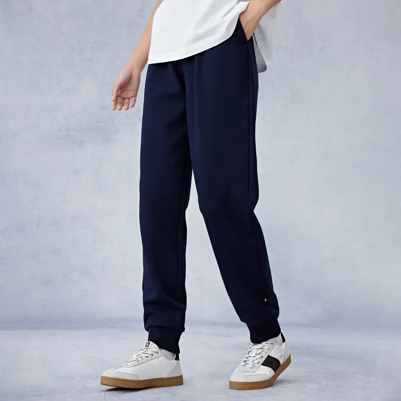 Kappa 1916 Knitted Sweatpants Women's Dark Blue-2