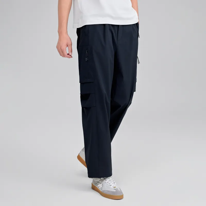 Kappa PLAYER Knitted Sweatpants Men's Black-5