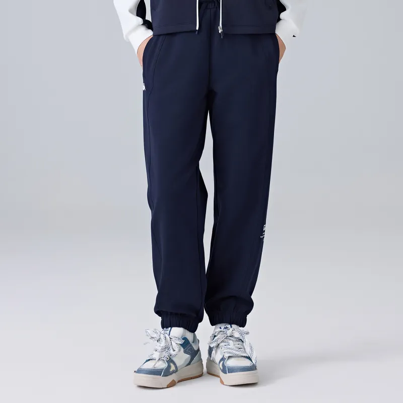 Kappa Knitted Sweatpants Women's Midnight Blue-4