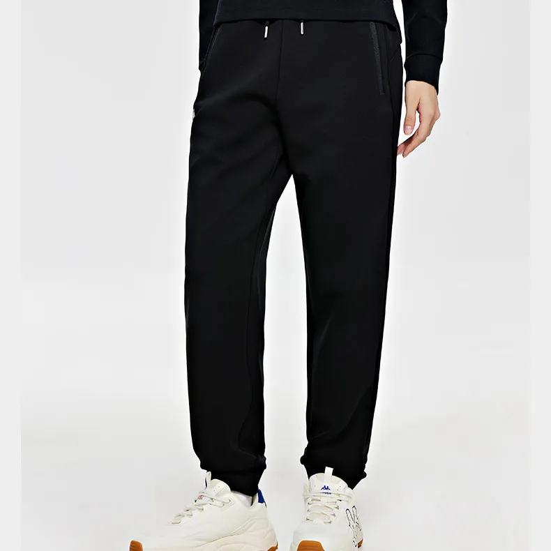 Kappa Fall Knitted Sweatpants Women's Black-4