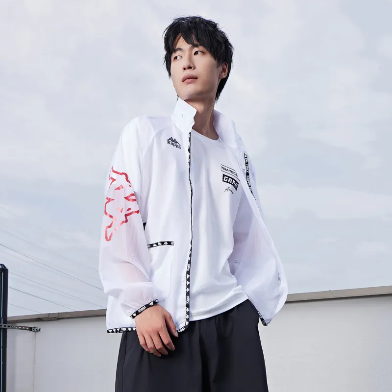 Kappa Trench Coat Unisex Bleach-17