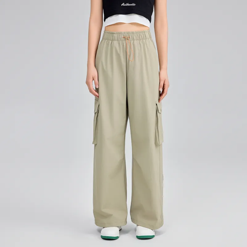 Kappa PLAYER Casual Pants Women's Silver Sage Green-2