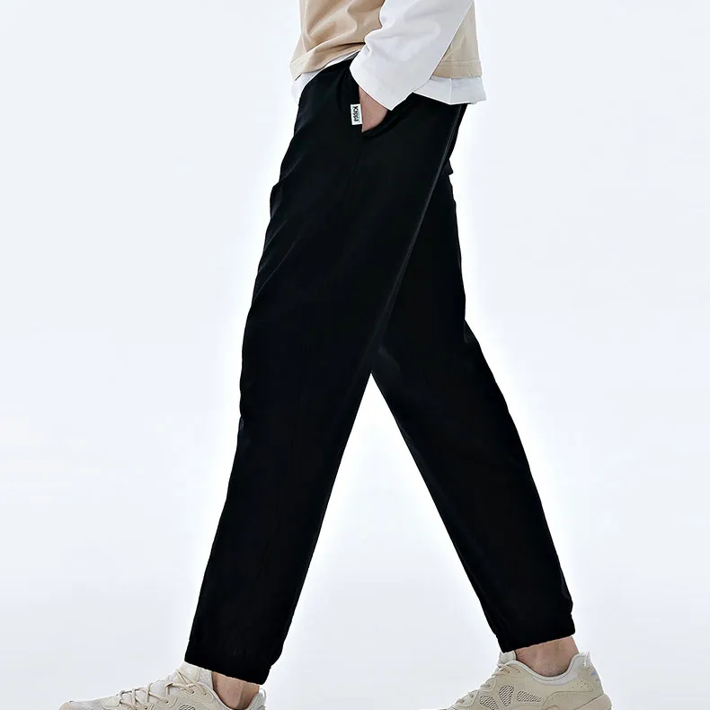 Kappa PLAYER Knitted Sweatpants Men's Black-5