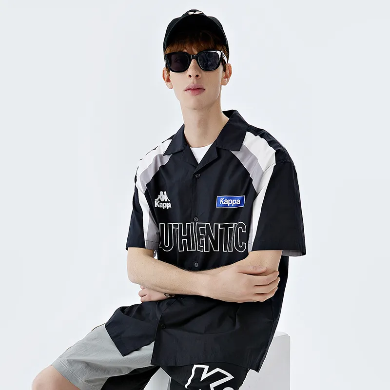 Kappa Shirts Men Black 990-4