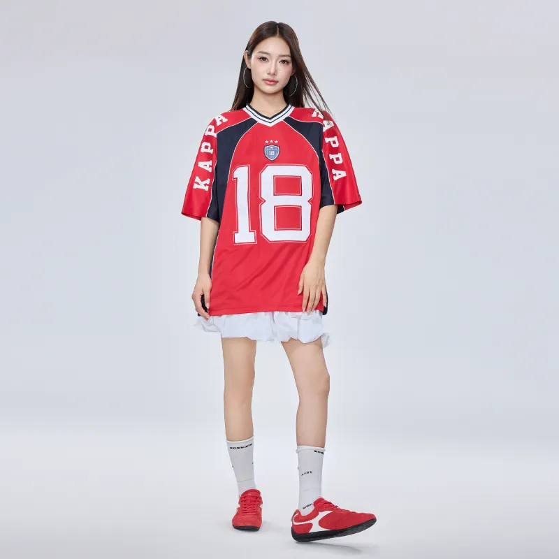 Kappa T Shirts Unisex Vivid Red 5819-4
