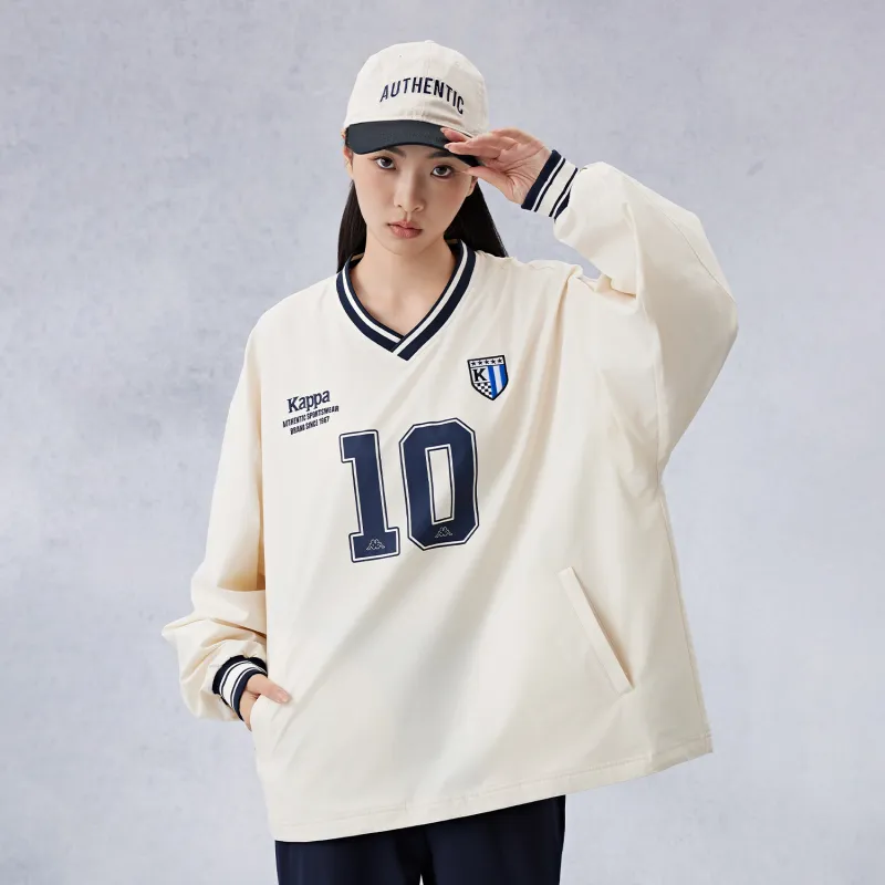 Kappa Sweatshirts Unisex White-6