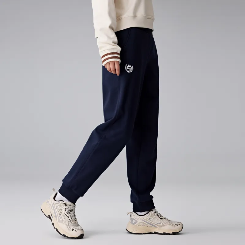 Kappa 1916 Series Knitted Sweatpants Women's Midnight Blue-4