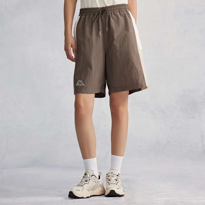 Kappa 1916 Summer Casual Shorts Unisex Korean White-5