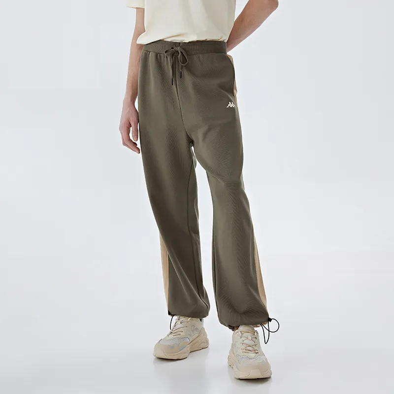 Kappa Knitted Sweatpants Men Dark Chestnut Brown-6525-4