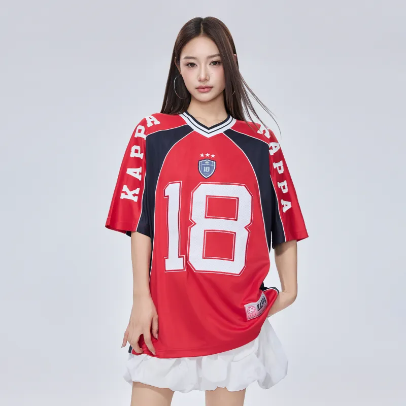 Kappa T Shirts Unisex Vivid Red 5819-2
