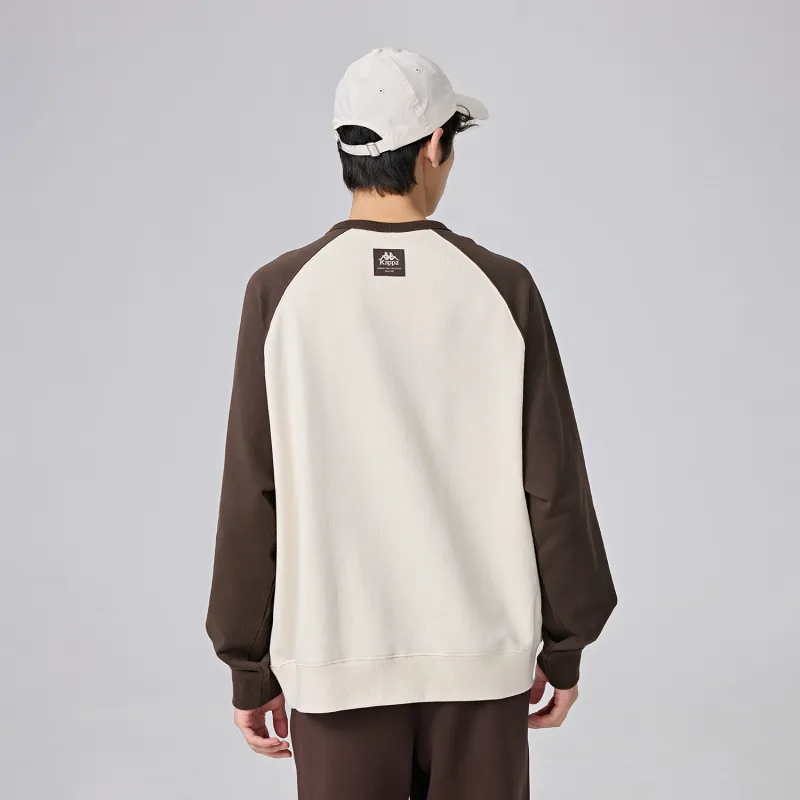 Kappa PLAYER Sweatshirt Men's Gray White-13
