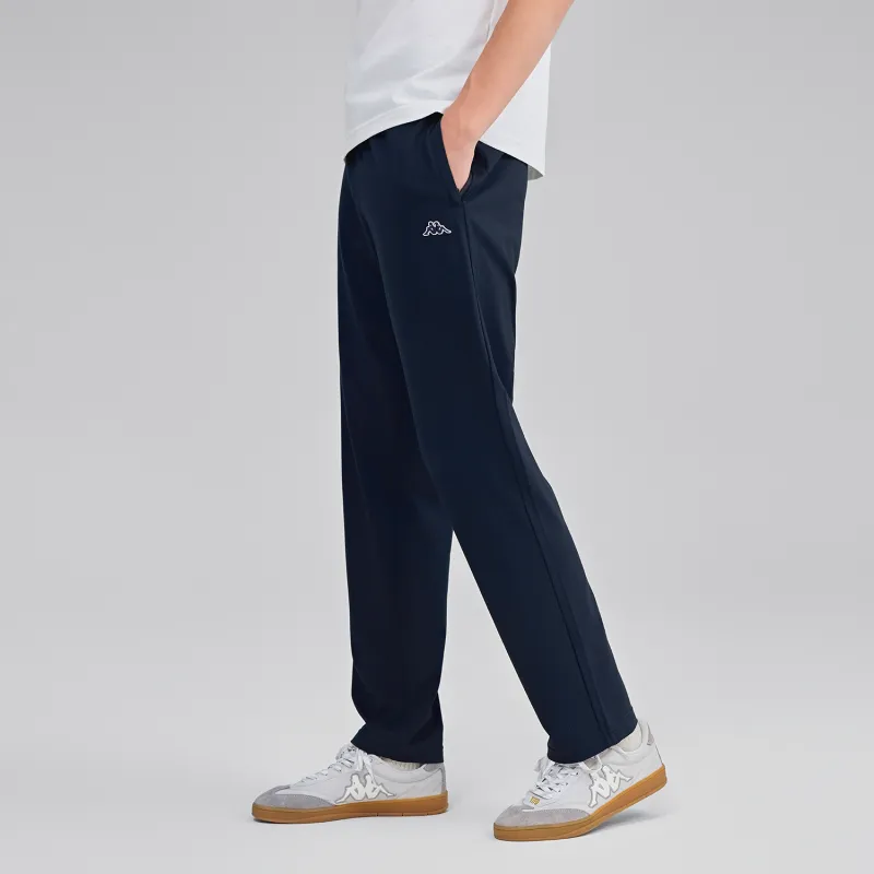 Kappa 1916 Series Knitted Sports Pants Men's Black-4