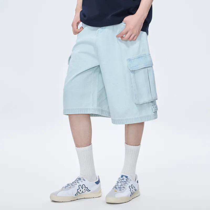 Kappa Denim Shorts Unisex-13