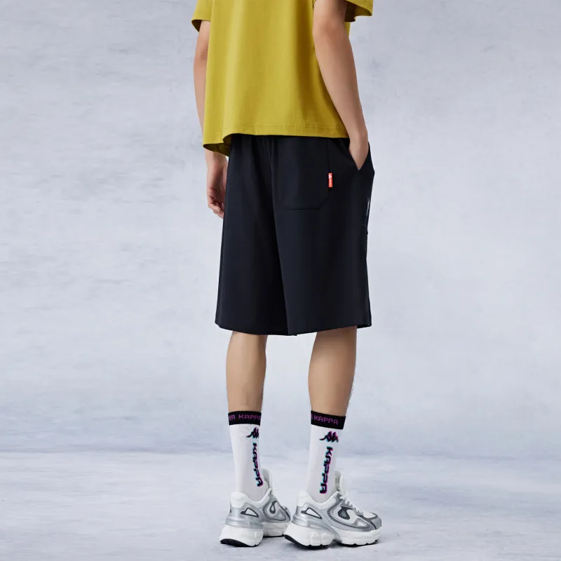Kappa Summer Casual Shorts Men's Black-4