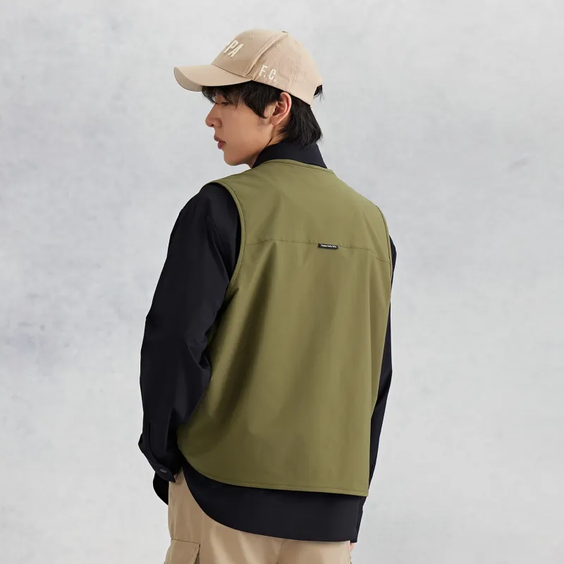 Kappa PLAYER Vests Men Winter Moss Green-6