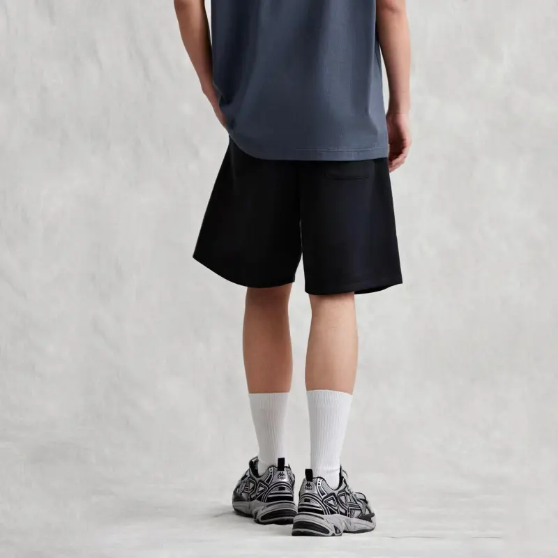 Kappa Summer Casual Shorts Men's Black-3