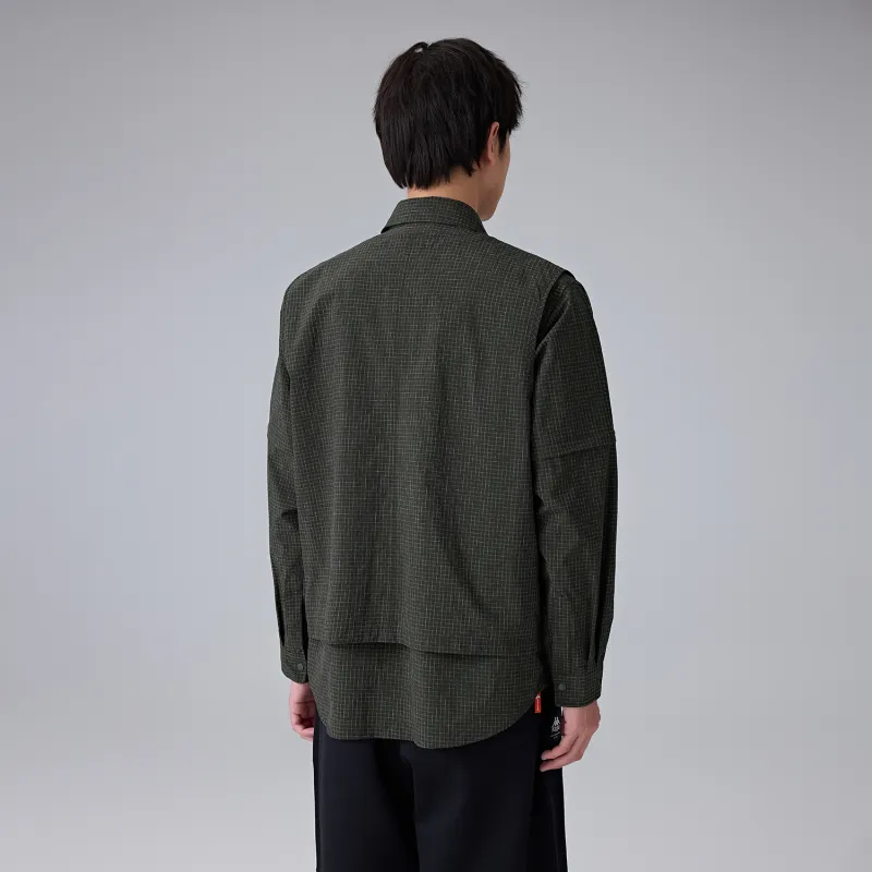 Kappa Shirt Men's Pine Scent Green-4