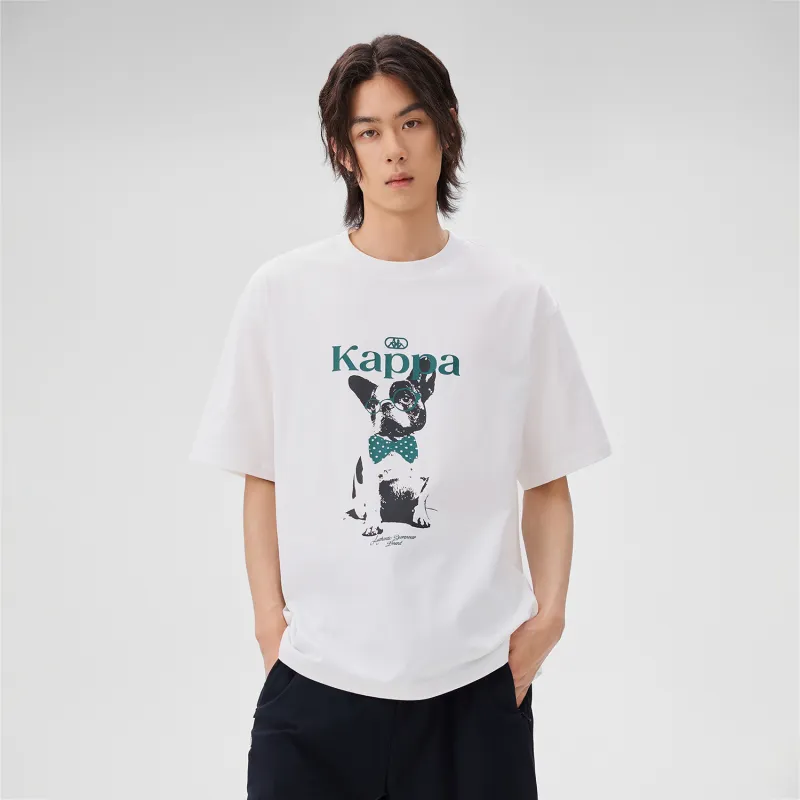 Kappa 1916 Series T Shirt Unisex White-2
