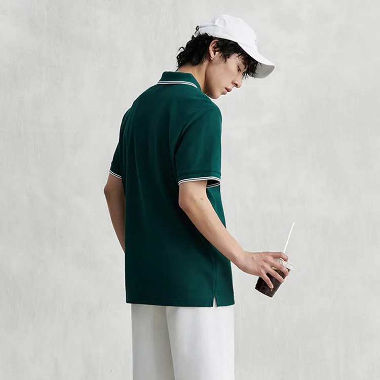 Kappa 1916 Series Polo Shirt Men's Pine Green-5