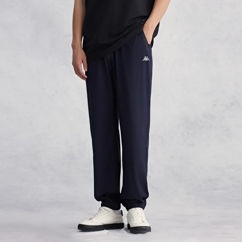 Kappa Knitted Sweatpants Men's Midnight Blue-5