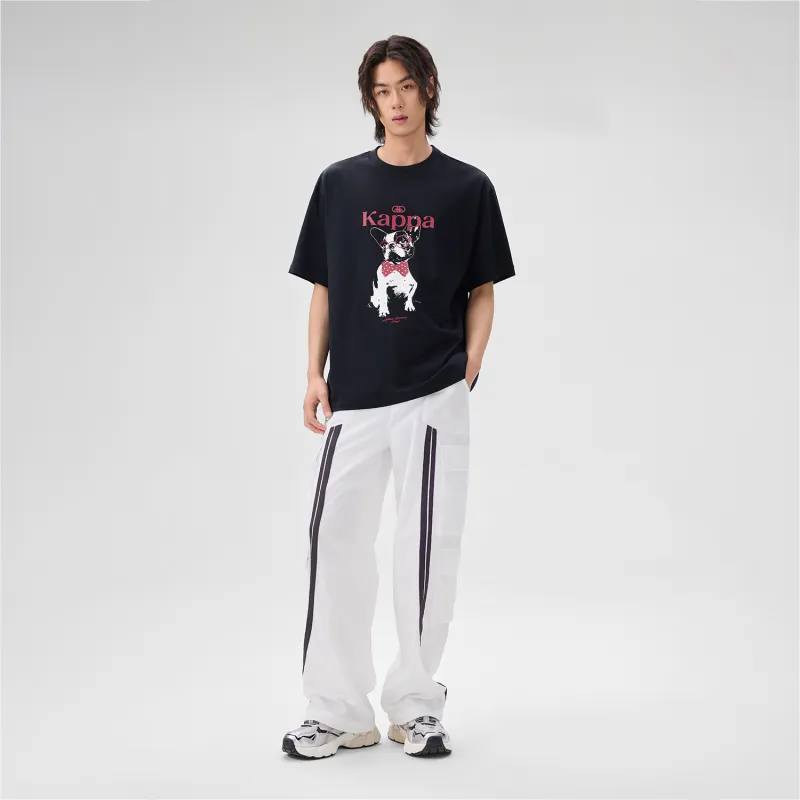 Kappa 1916 Series T Shirt Unisex Black-5
