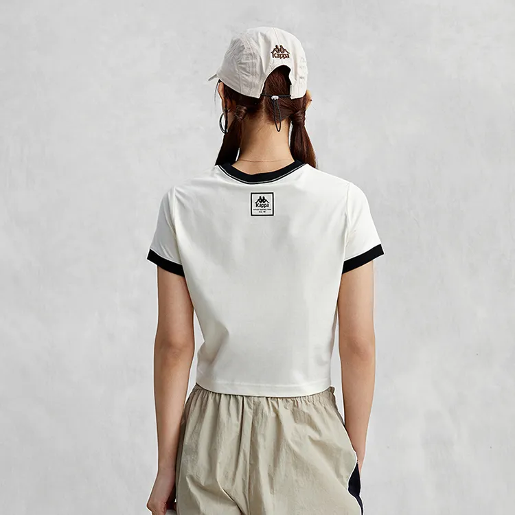 Kappa Set in Sleeve T Shirt Women's-2