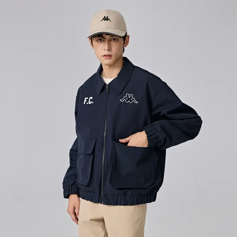 Kappa 1916 Series Jackets Coats Men's Black-3