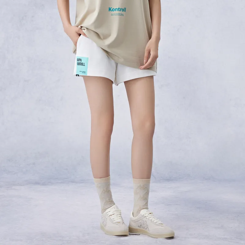 Kappa Summer Casual Shorts Women's Korean White-3